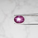 Star Ruby 4.20 ct 10x7mm - InnerVision Crystals