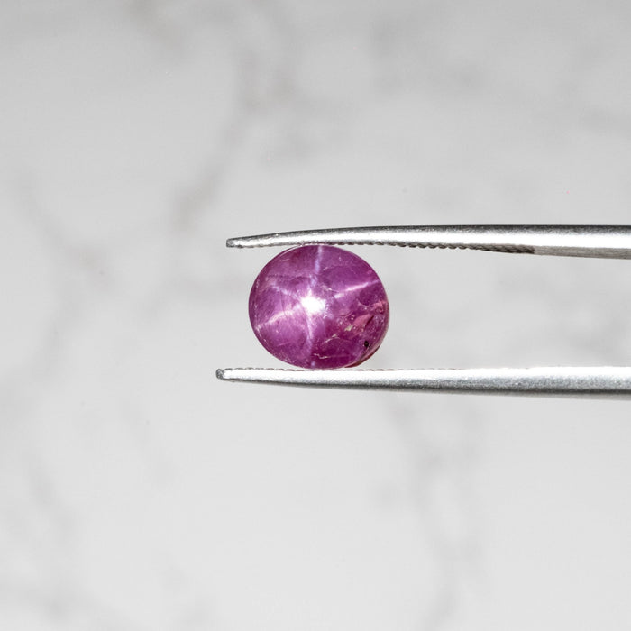 Star Ruby 4.20 ct 8mm - InnerVision Crystals