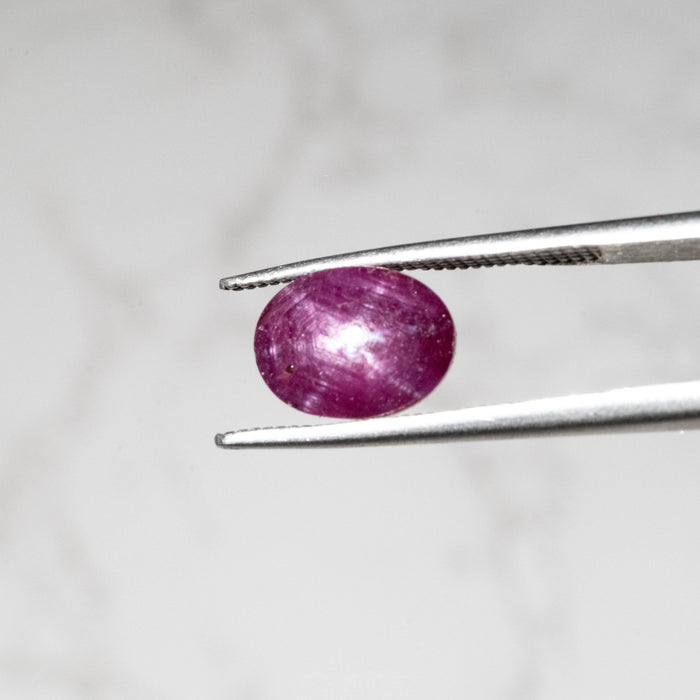 Star Ruby 4.50 ct 10x6mm - InnerVision Crystals