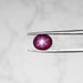 Star Ruby 5.05 ct 8x7mm - InnerVision Crystals