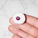 Star Ruby 5.30 ct 9x8mm - InnerVision Crystals