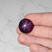 Star Ruby 55.45 ct 21x20mm - InnerVision Crystals