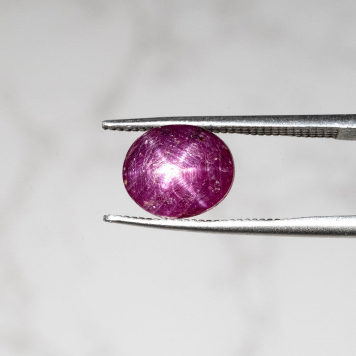 Star Ruby 5.60 ct 9.5x8mm - InnerVision Crystals