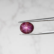 Star Ruby 5.80 ct 10x8mm - InnerVision Crystals