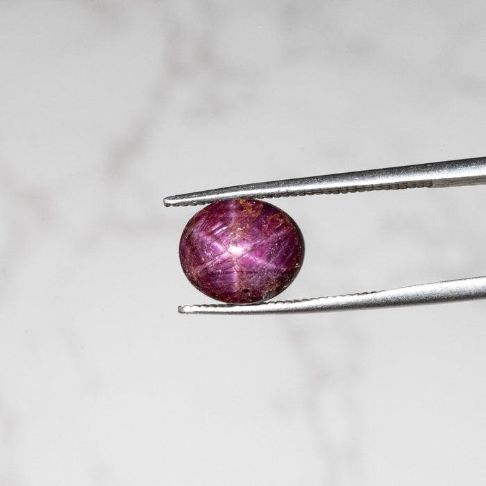 Star Ruby 5.80 ct 10x8mm - InnerVision Crystals
