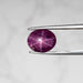 Star Ruby 6.40 ct 10x8mm - InnerVision Crystals
