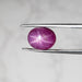 Star Ruby 6.90 ct 11x8mm - InnerVision Crystals