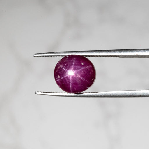 Star Ruby 8.05 ct 9x8mm - InnerVision Crystals