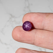 Star Ruby 9.50 ct 11x10mm - InnerVision Crystals