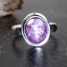 Star Ruby Ring 13x11mm Size 11 - InnerVision Crystals