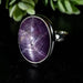 Star Ruby Ring 18x13mm Size 8 - InnerVision Crystals