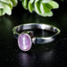 Star Ruby Ring 8x6mm Size 11 - InnerVision Crystals