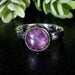 Star Ruby Ring 9mm Size 7 - InnerVision Crystals