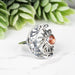 Sunstone Ring 4mm Size 4 - InnerVision Crystals