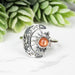 Sunstone Ring 4mm Size 6 - InnerVision Crystals