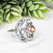 Sunstone Ring 4mm Size 6 - InnerVision Crystals