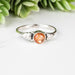 Sunstone Ring 5mm Size 8 - InnerVision Crystals