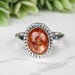 Sunstone Ring 9x7mm Size 6 - InnerVision Crystals
