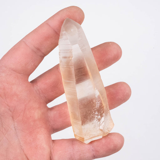 Tangerine Lemurian Seed Crystal 107 g 95x31mm - InnerVision Crystals