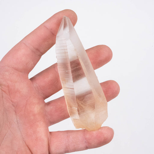 Tangerine Lemurian Seed Crystal 108 g 98x32mm - InnerVision Crystals