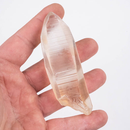 Tangerine Lemurian Seed Crystal 82 g 96x30mm - InnerVision Crystals