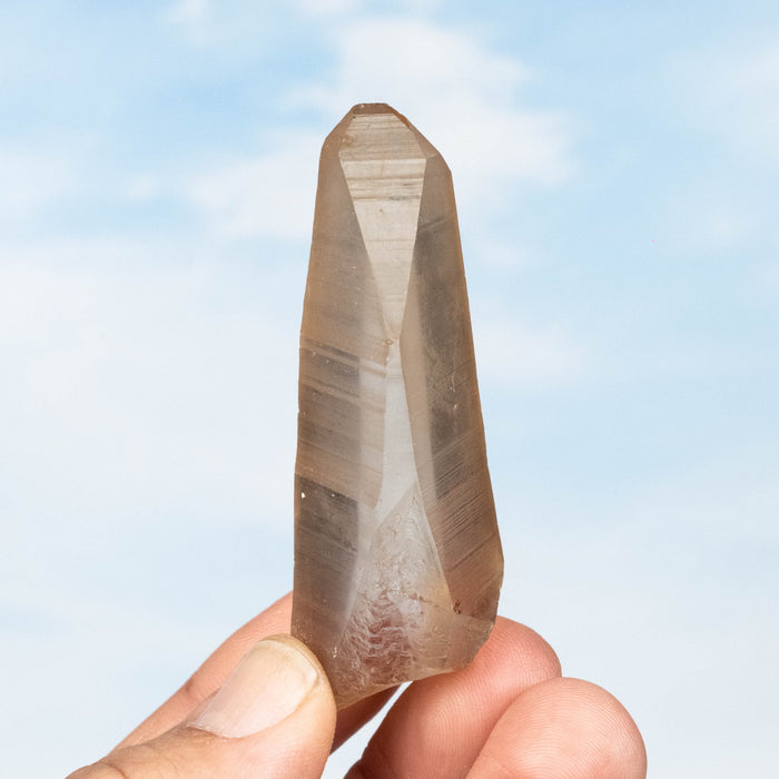 Tangerine Lemurian Seed Quartz Crystal 49 g 75x26mm - InnerVision Crystals