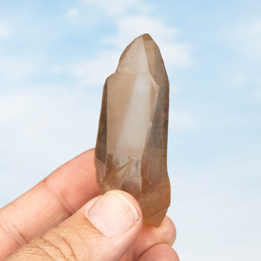 Tangerine Lemurian Seed Quartz Crystal 55 g 68x29mm - InnerVision Crystals