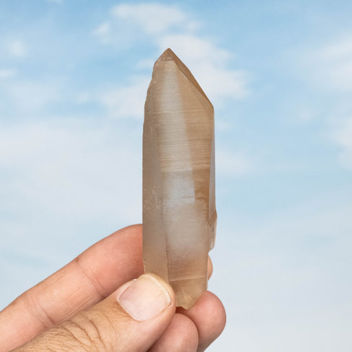 Tangerine Lemurian Seed Quartz Crystal 65 g 81x26mm - InnerVision Crystals