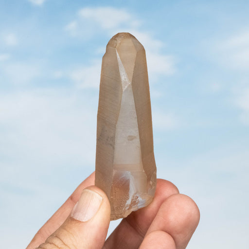 Tangerine Lemurian Seed Quartz Crystal 65 g 81x26mm - InnerVision Crystals