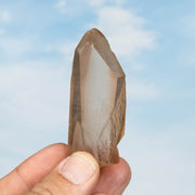 Tangerine Lemurian Seed Quartz Crystal 66 g 73x26mm - InnerVision Crystals