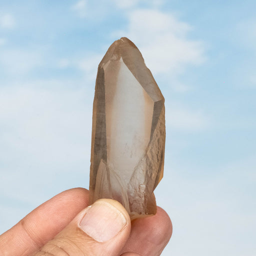 Tangerine Lemurian Seed Quartz Crystal 66 g 73x26mm - InnerVision Crystals