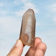 Tangerine Lemurian Seed Quartz Crystal 71 g 71x31mm - InnerVision Crystals
