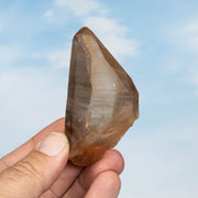 Tangerine Lemurian Seed Quartz Crystal 96 g 80x58mm - InnerVision Crystals