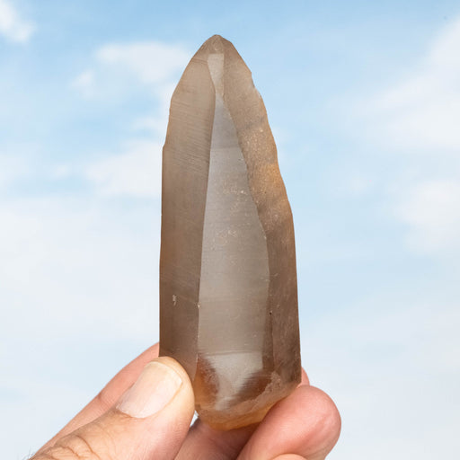 Tangerine Lemurian Seed Quartz Crystal *DT 100 g 95x33mm - InnerVision Crystals