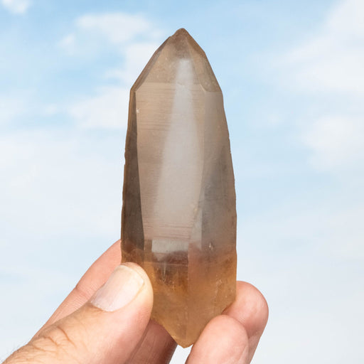Tangerine Lemurian Seed Quartz Crystal *DT 120 g 88x37mm - InnerVision Crystals