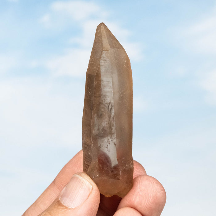 Tangerine Lemurian Seed Quartz Crystal *DT 44 g 75x23mm - InnerVision Crystals