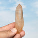 Tangerine Lemurian Seed Quartz Crystal *DT 50 g 81x25mm - InnerVision Crystals