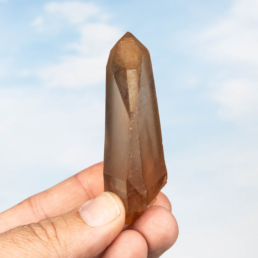 Tangerine Lemurian Seed Quartz Crystal *DT 72 g 76x38mm - InnerVision Crystals