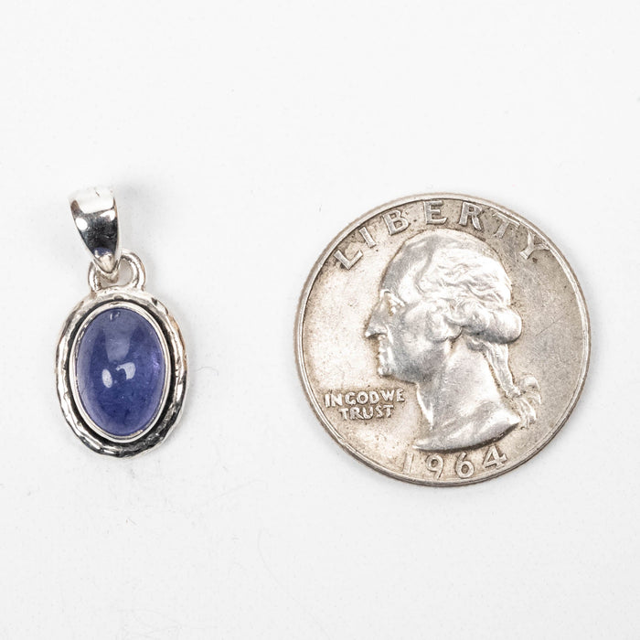 Tanzanite Pendant 2.86 g 22x10mm - InnerVision Crystals