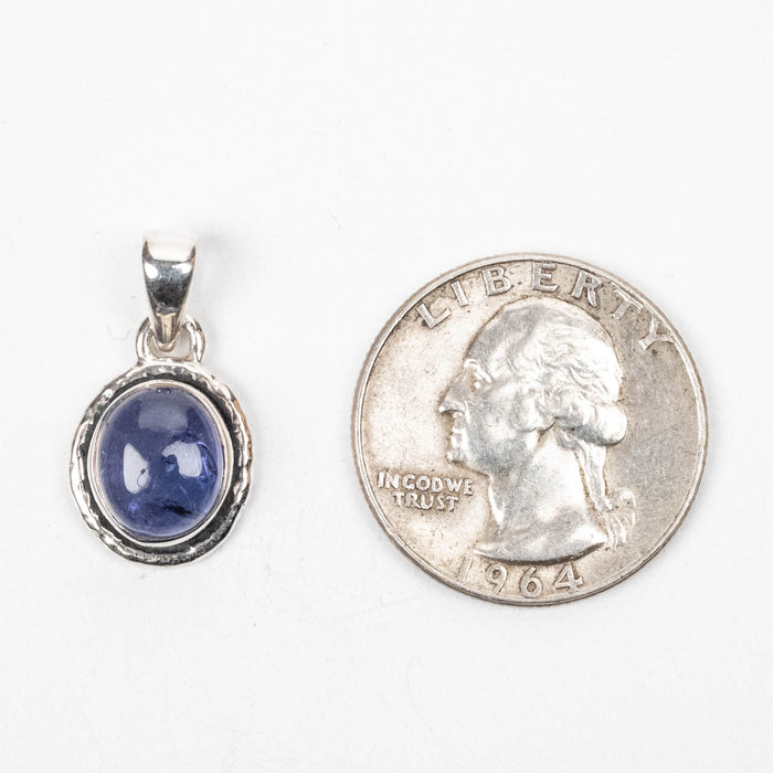 Tanzanite Pendant 3.22 g 22x12mm - InnerVision Crystals