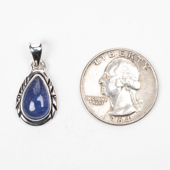 Tanzanite Pendant 3.46 g 26x12mm - InnerVision Crystals