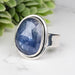 Tanzanite Ring 17x13mm Size 7 - InnerVision Crystals
