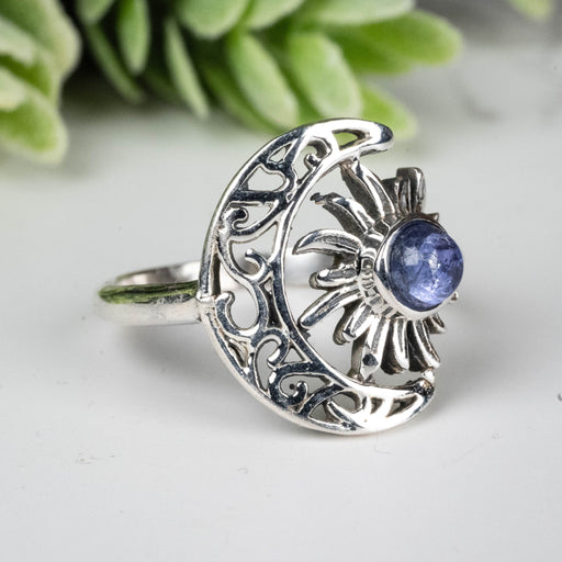 Tanzanite Ring 4mm Size 6 - InnerVision Crystals