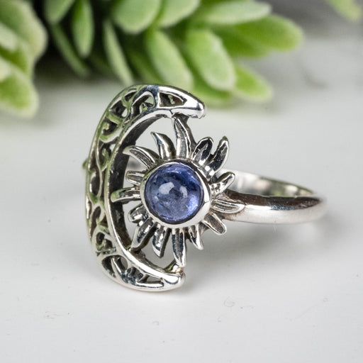 Tanzanite Ring 4mm Size 7 - InnerVision Crystals