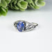 Tanzanite Ring 6.5x5mm Size 6 - InnerVision Crystals