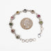 Tourmaline Bracelet 6mm 7" .925 Silver - InnerVision Crystals