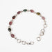 Tourmaline Bracelet 8x6mm 7" .925 Silver - InnerVision Crystals