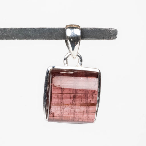Tourmaline Pendant 11.51 g 33x19mm .925 Silver - InnerVision Crystals