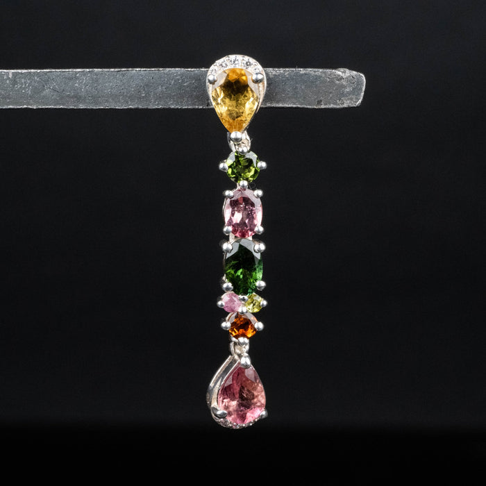 Tourmaline Pendant 2.42 g 37x6mm - InnerVision Crystals