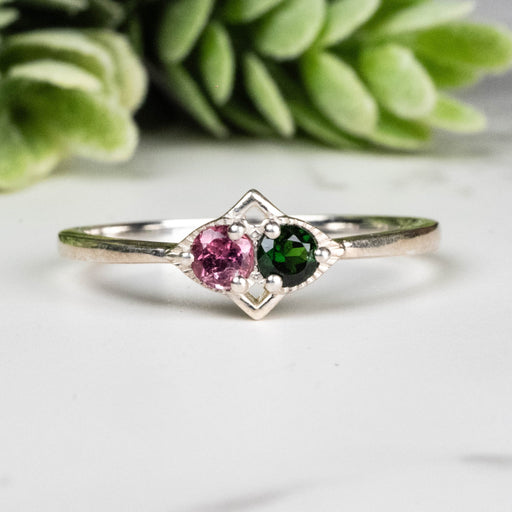 Tourmaline Ring 3.5mm Size 9 - InnerVision Crystals